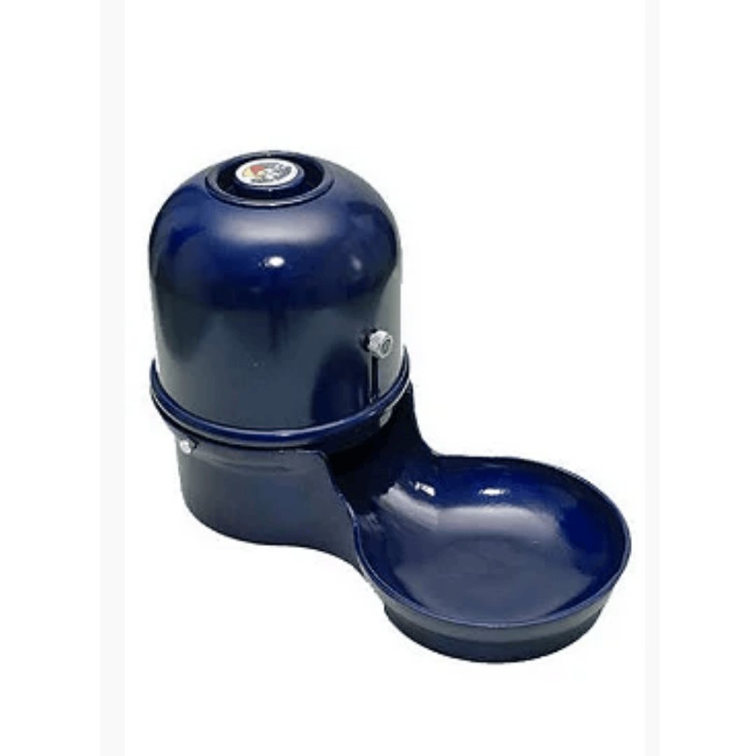 Comedouro Cão Vida Mansa Rp Alumínio Azul