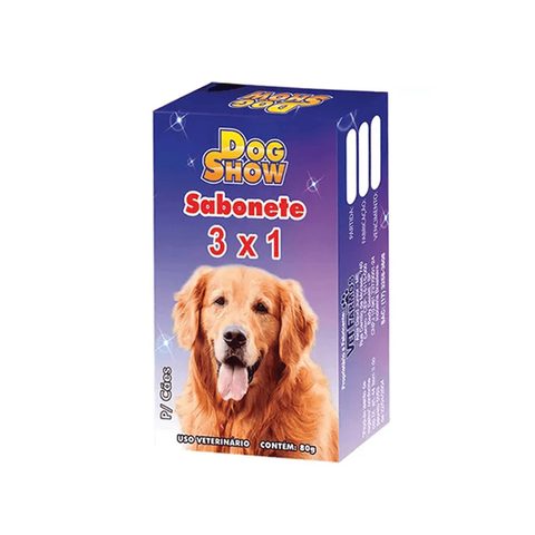 Dog Show Sabonete 3x1 80g