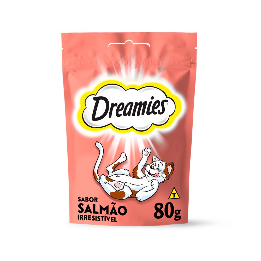 Dreamies Salmão 80 Gr