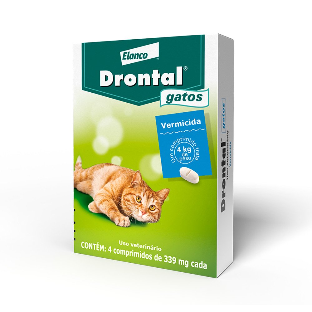 Drontal Gatos Até 4kg 4 Comprimidos