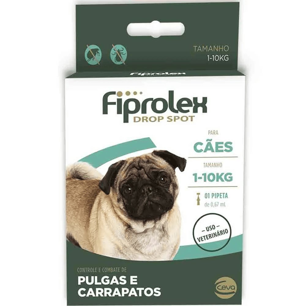 Fiprolex Cães Até 10kg 0,67 Ml
