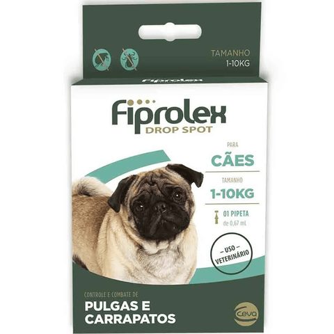 Fiprolex Cães Até 10kg 0,67 Ml