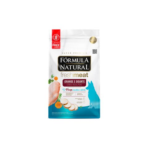 Ração Fórmula Natural Fresh Meat Cães Adultos Grandes e Gigantes Frango, 12kg