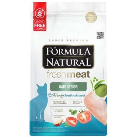 Ração Seca Fórmula Natural Fresh Meat Gatos Sênior 1kg