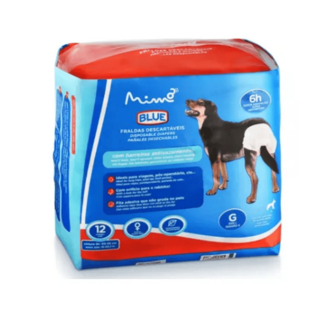 Fralda Higiênica Blue Fêmea G