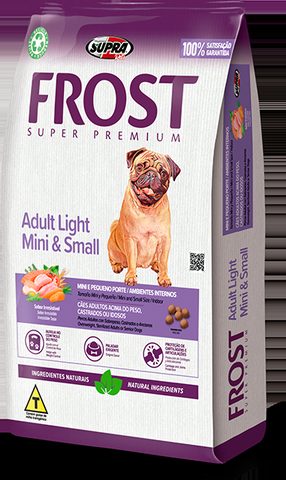 Ração Frost Super Premium Adult Light Mini &amp; Small para Cães de Raças Pequenas, 2,5kg
