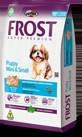 Ração Frost Puppy SB para Cães Filhotes de Raças Mini e Pequenas, 10,1kg