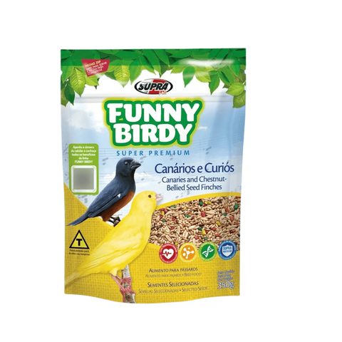 Funny Birdy Canarios E Curios 350g