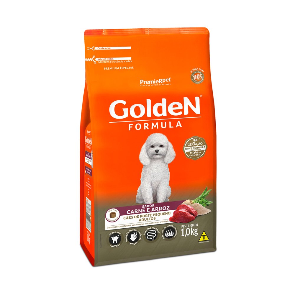 Golden Form Cães Ad Mini Bits Car 1kg
