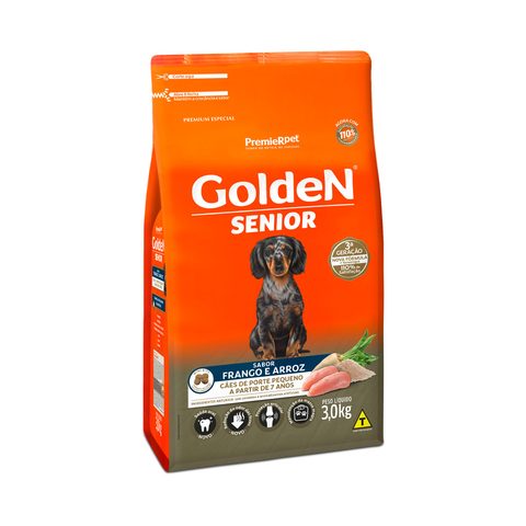 Golden Form Cães Adultos Mini Bits Senior 3kg