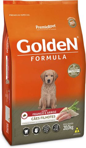 Golden Form Cães Filhotes Frango 20kg