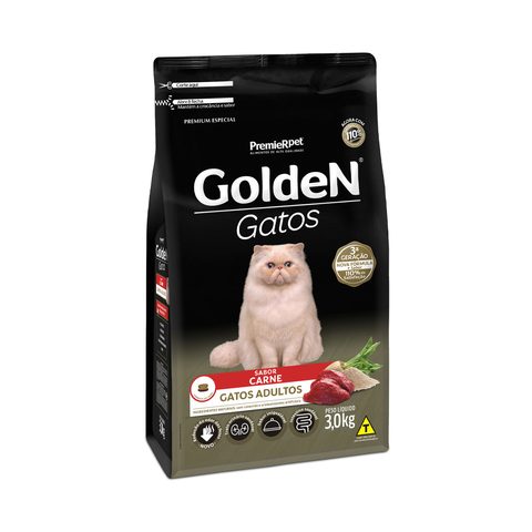 Golden Form Gatos Adultos Carne 3kg