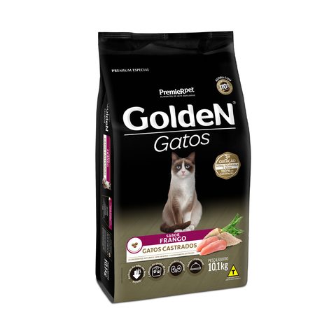 Golden Form Gatos Castrados Frango 10,1kg
