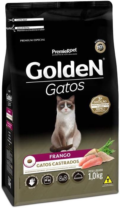 Golden Form Gatos Castrados Frango 1kg