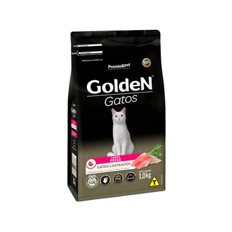 Golden Form Gatos Castrados Peixe 1kg