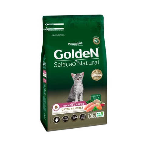 Golden Seleção Natural Gatos Filhotes 1kg