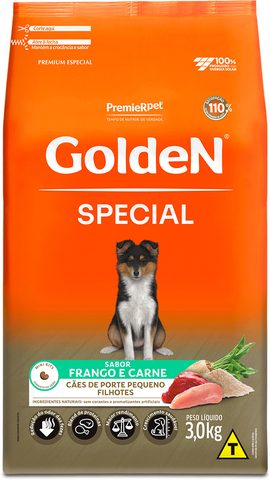 Golden Special Cães Filhotes Mini Bits 3kg
