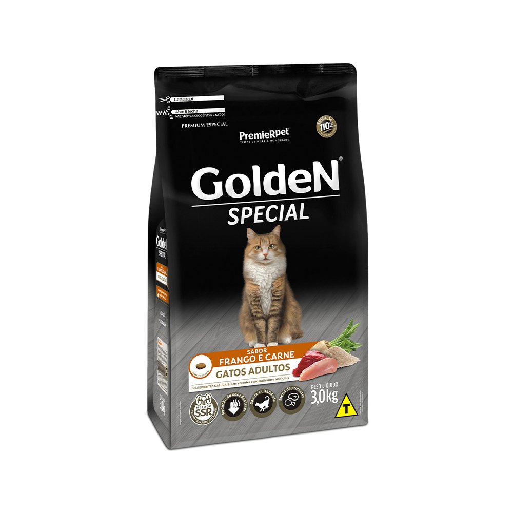 Golden Special Gatos Adulto 3kg