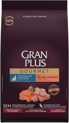 Gran Plus Gourmet Gato Cast Sal Fran 3 Kg