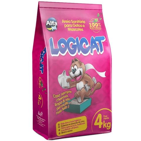 Areia Sanitaria Logicat 4 Kg