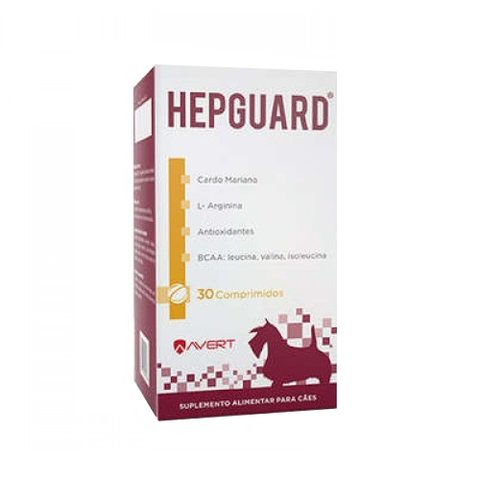 Suplemento Alimentar Hepguard para Cães 30 Comprimidos
