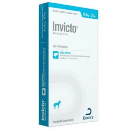 Invicto 57mg 20 Blister C/ 1 Comp