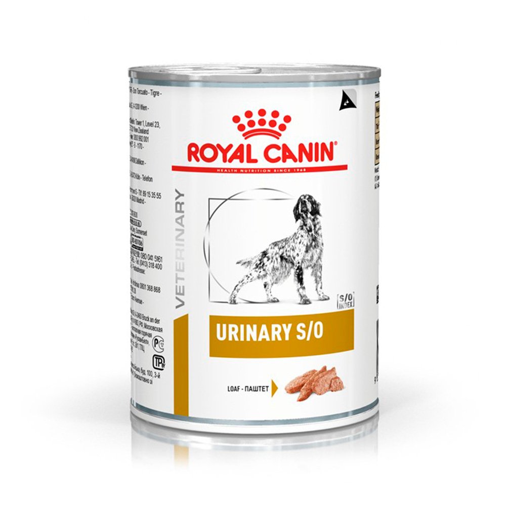 Ração Úmida Royal Canin Veterinary Urinary S/O para Cães Adultos 410g