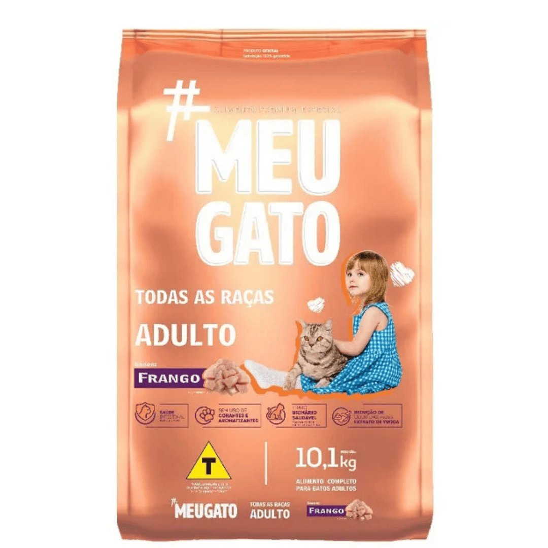 Ração Meu Gato Adulto Frango 10kg