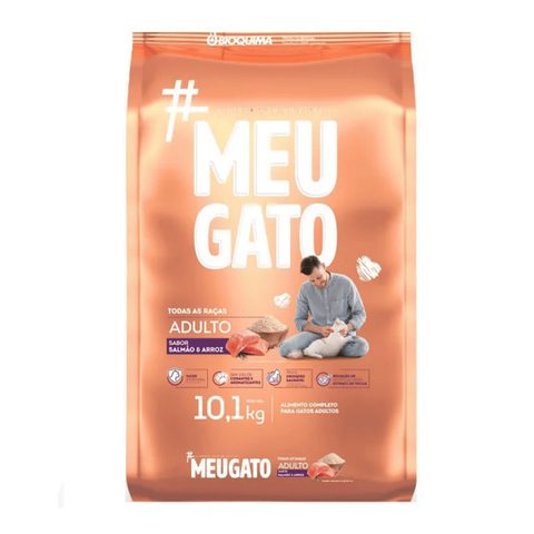 Ração Meu Gato Adulto Salmão 10,1kg
