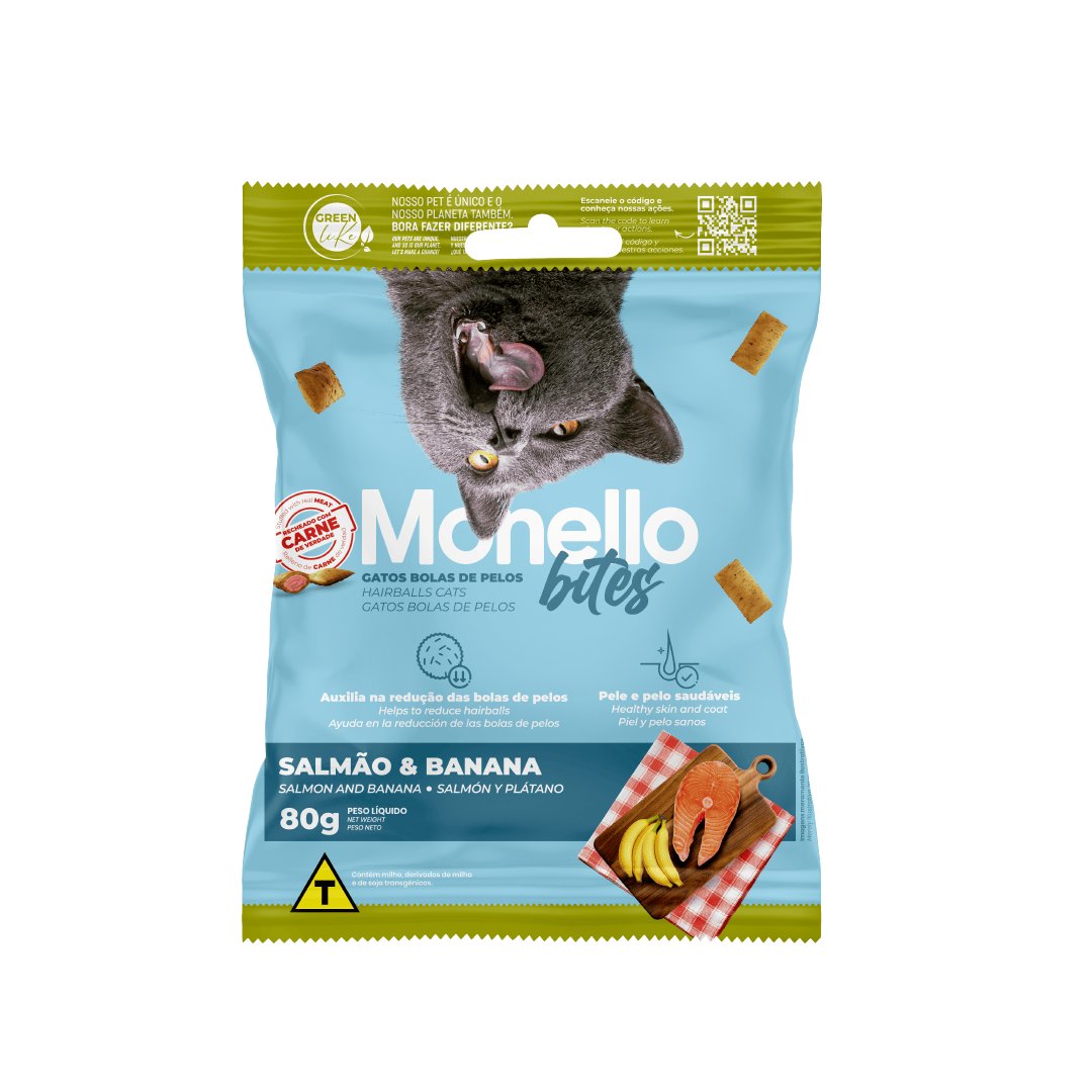 Monello Bites Gatos Bolas De Pelos