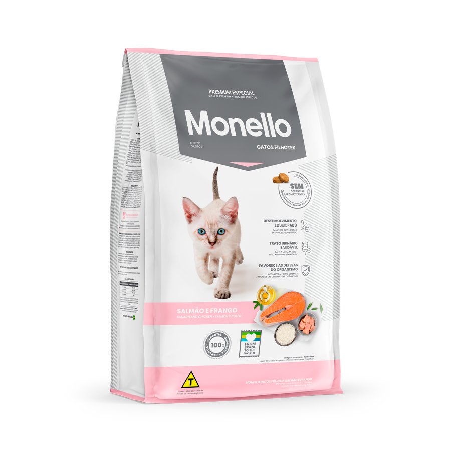 Monello Gatos Filhotes 1 Kg