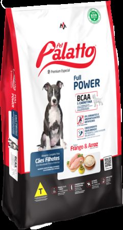 Pet Palatto Cães Filhotes Full Power 15kg