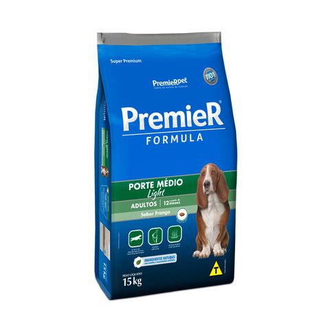Premier Form Cães Adultos Light 15kg
