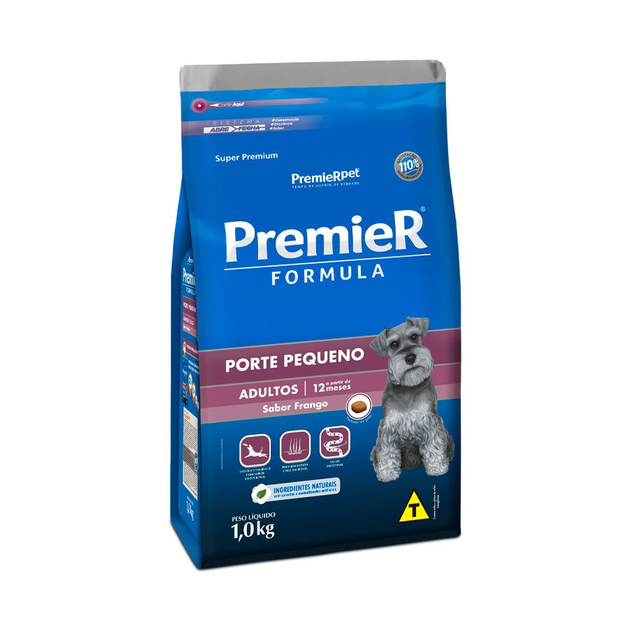 Premier Form Cães Adultos Raças Pequenas 1kg