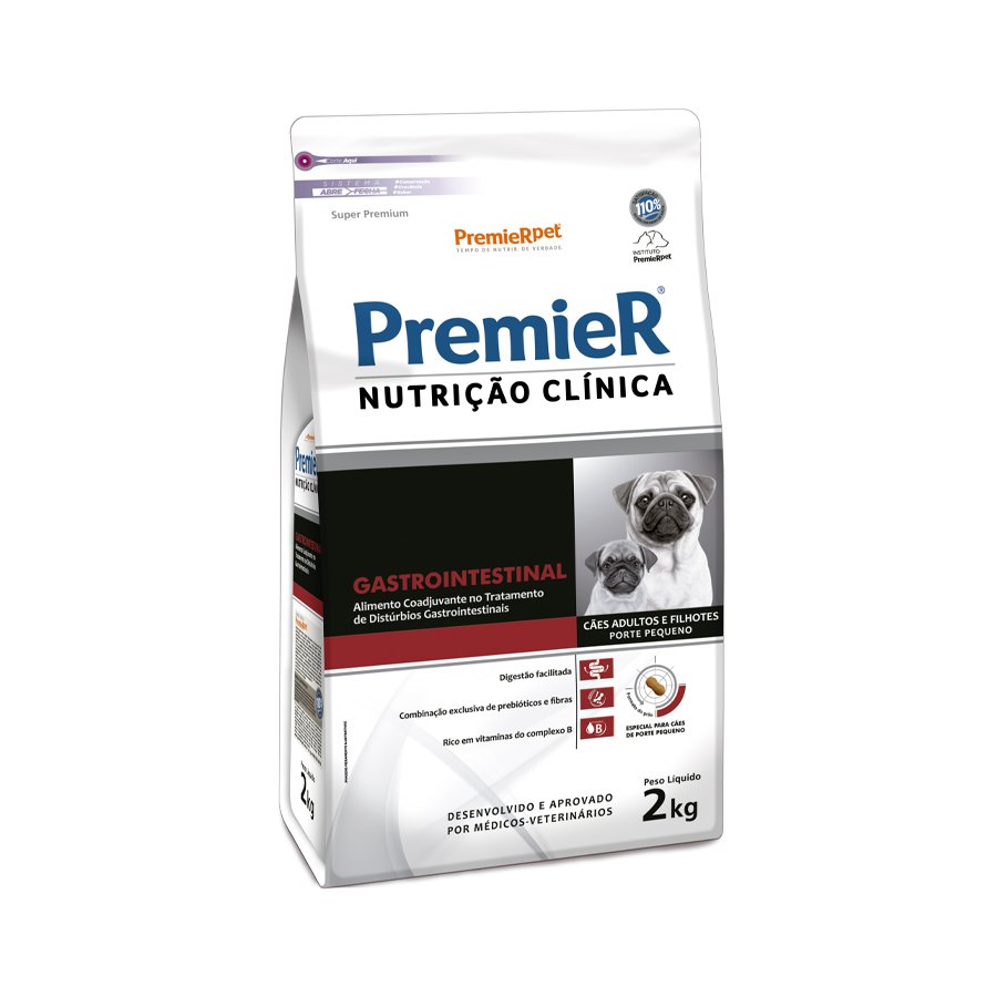 Premier Nc Cães Gastrointestinal Pequeno Porte 2kg