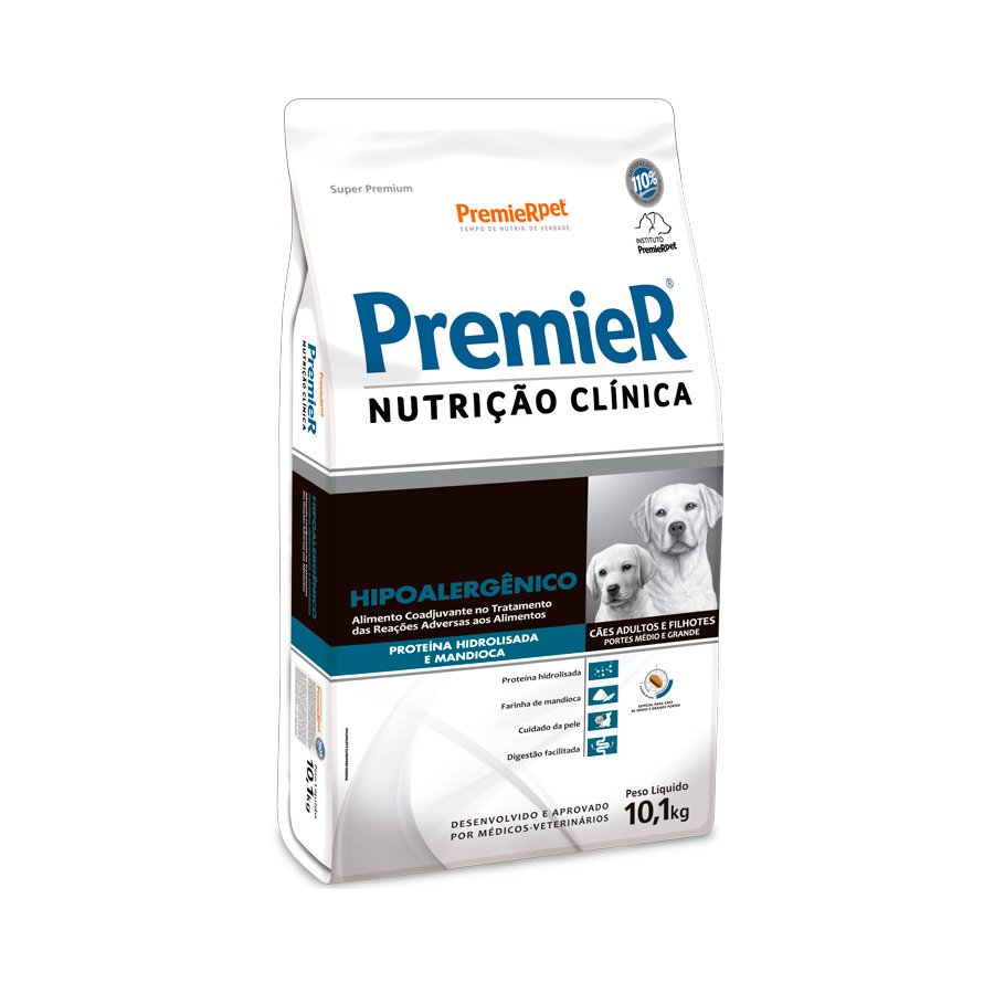 Premier Nc Cães Hipo Médio E Grande Porte Cordeiro 10,1kg