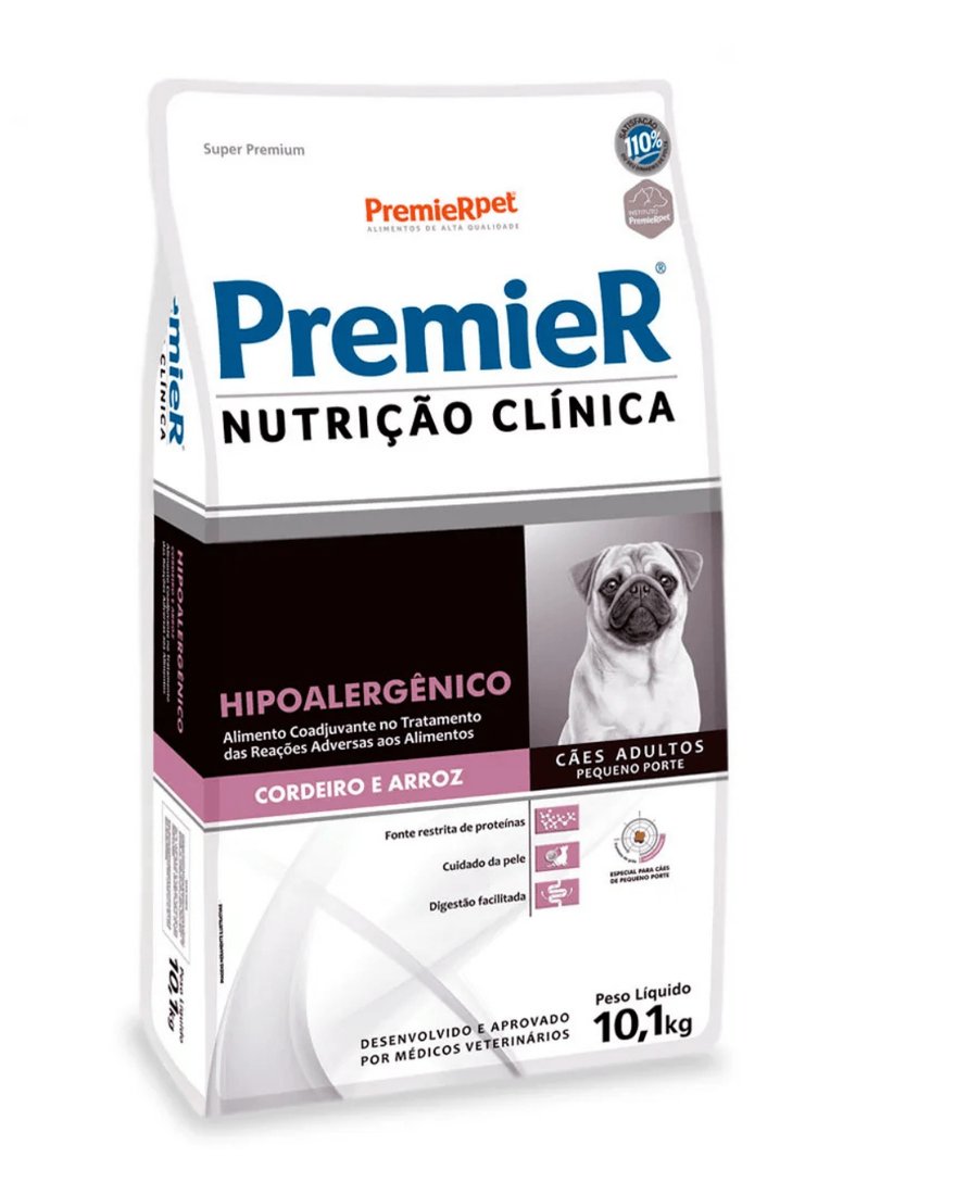 Premier Nc Cães Hipoalergenico Pequeno Porte 10,1kg