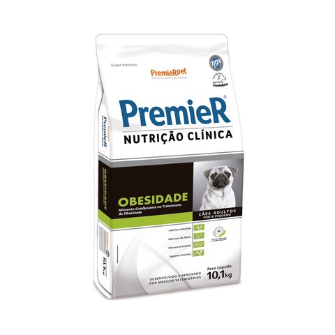 Premier Nc Cães Obesidade Pequeno Porte 10,1kg