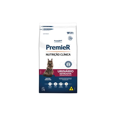 Ração Premier Nutrição Clínica Urinário para Gatos 1,5kg