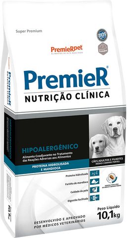 Premier Nc Hipo Hidro Cães Ad E Filh Porte Mg 10,1kg