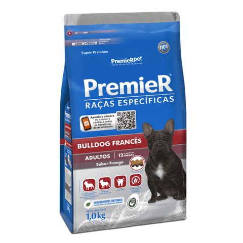Premier Raças Especificas Bulldog Frances Adulto 1kg