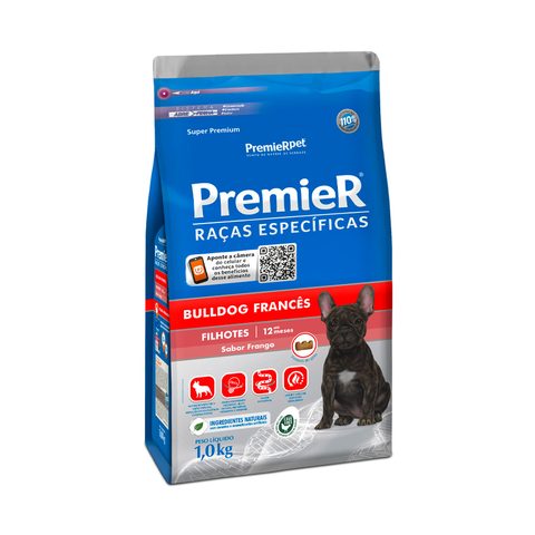 Premier Raças Especificas Bulldog Frances Filhote 1kg
