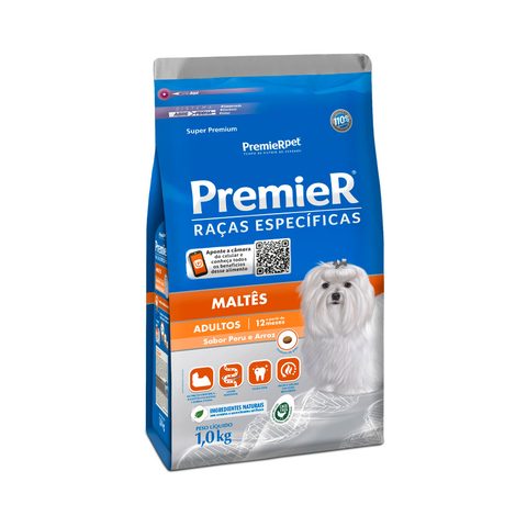 Premier Raças Específicas Maltes Adulto 1kg