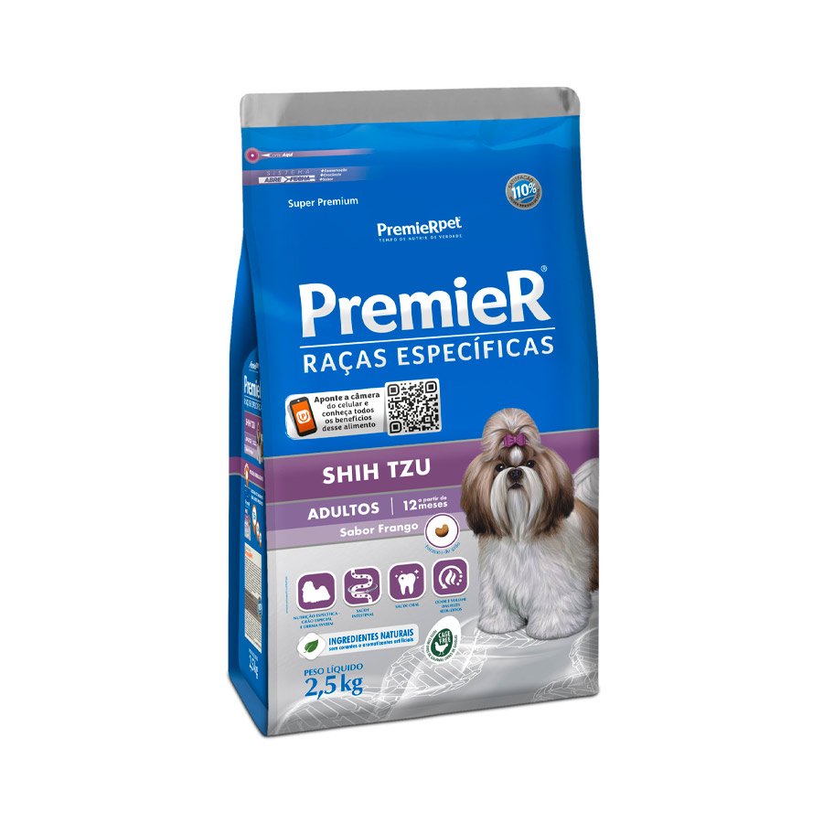 Premier Raças Específicas Shih Tzu Adulto 2,5kg
