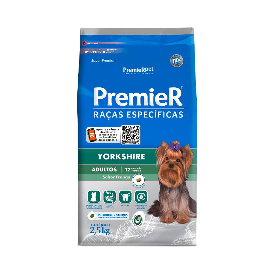 Premier Raças Específicas Yorkshire Adulto 2,5kg