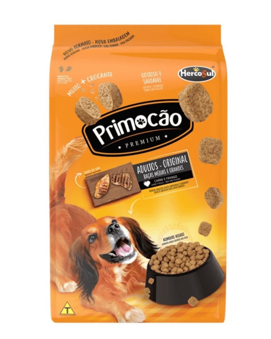 Primocão Premium Original Raças Médias E Grandes 10,1kg
