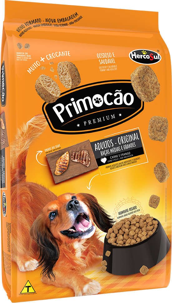 Primocão Premium Original Raças Médias E Grandes 15kg
