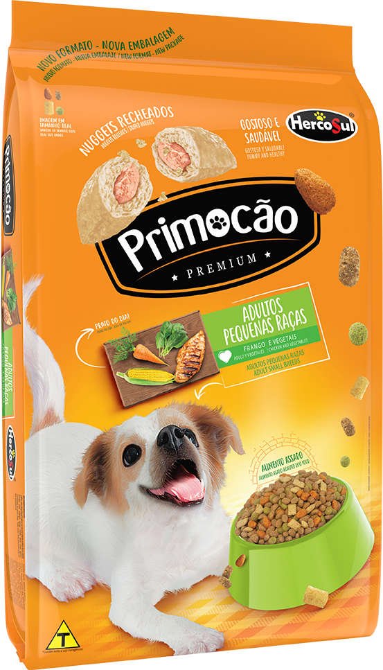 Primocão Premium Raças Pequenas Frango E Vegetais 10,1kg