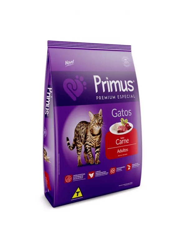 Primus Premium Natural Gatos Carne 10kg