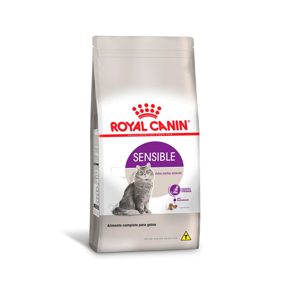 Ração Royal Canin Sensible para Gatos Adultos Sensíveis, 1,5kg